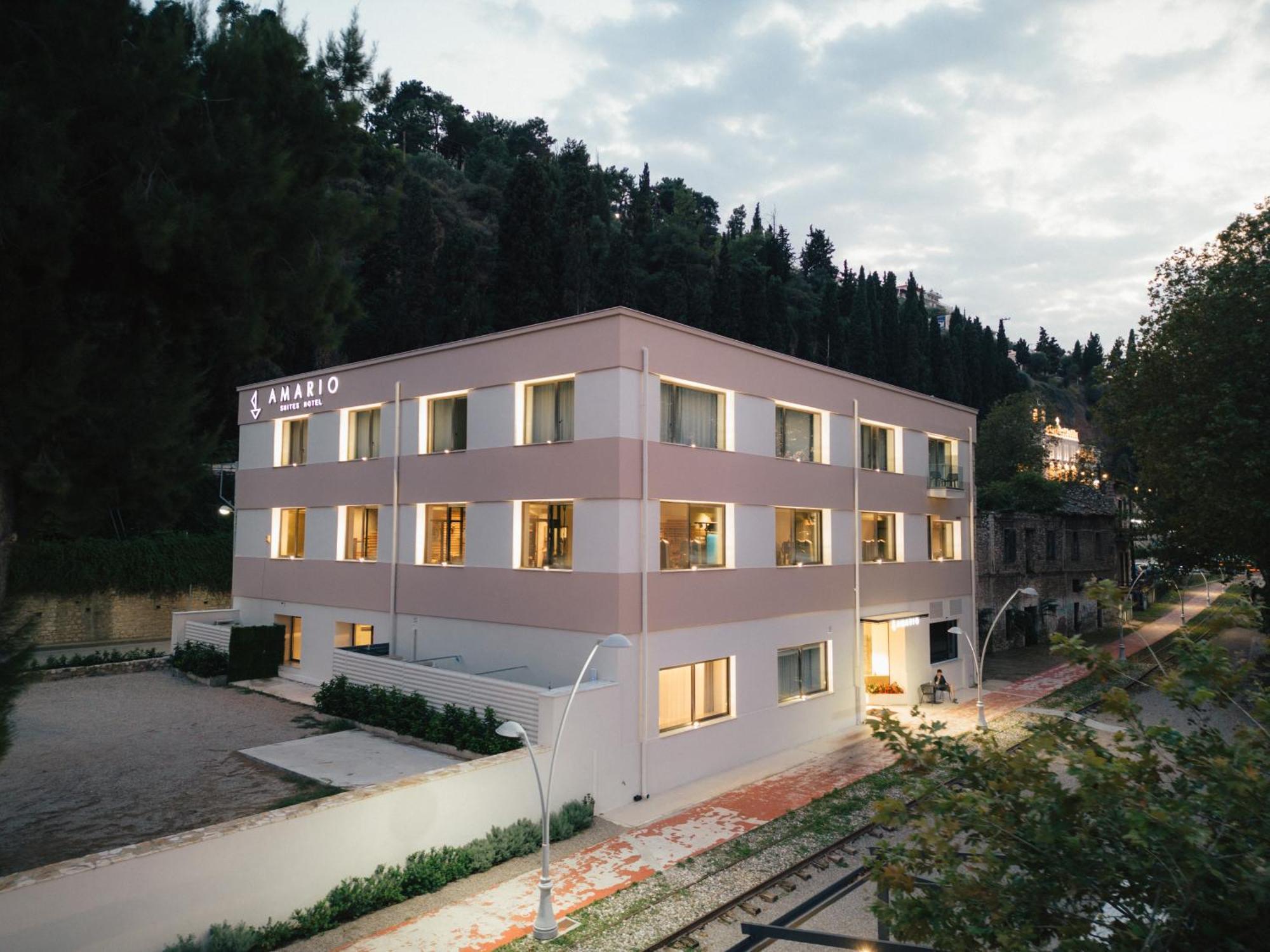 Amario Suites Hotel Égio Exterior foto