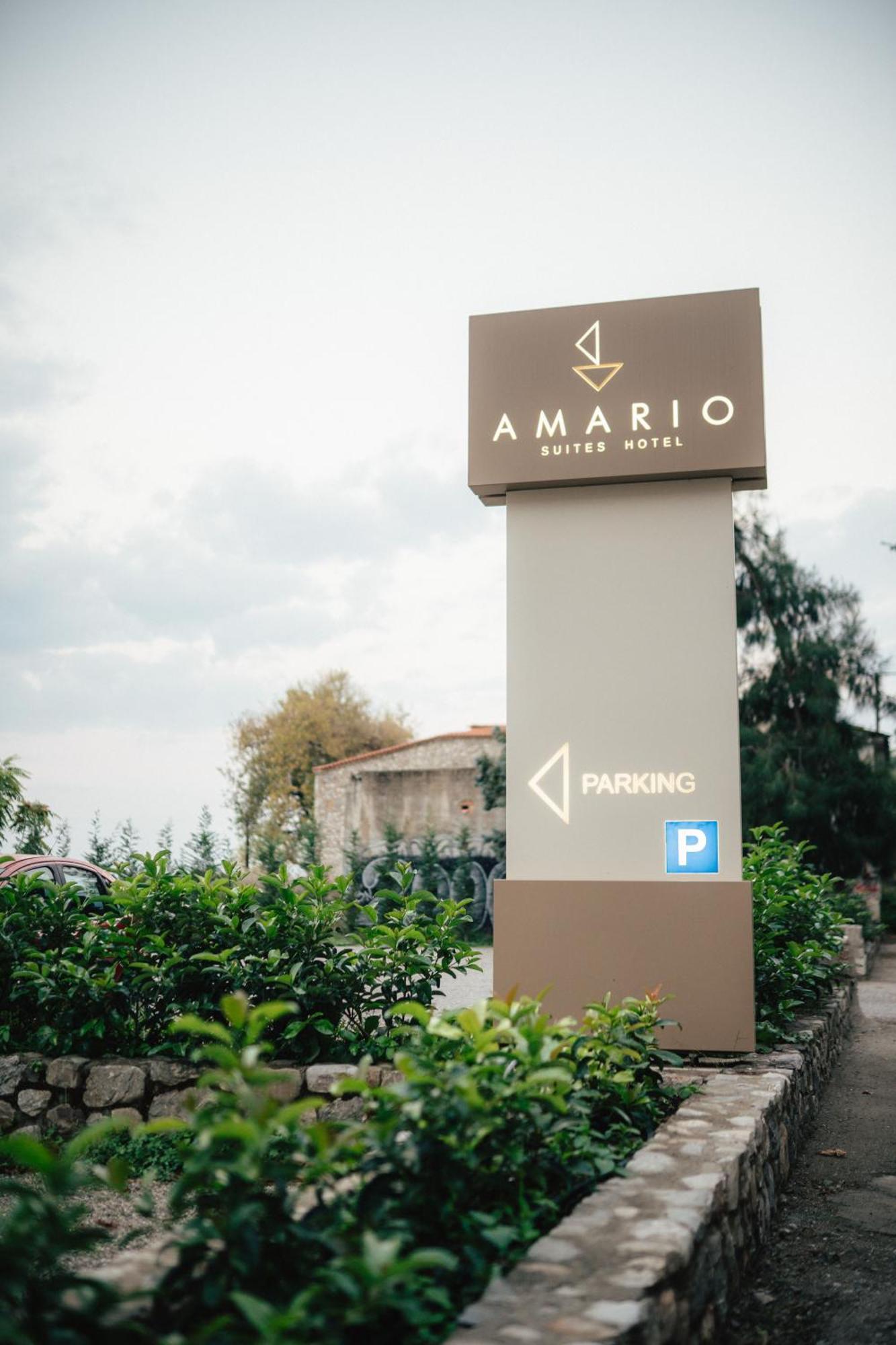 Amario Suites Hotel Égio Exterior foto